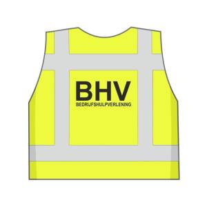 Huschka BHV veiligheidshesje-geel