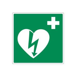 Huschka AED-pictogram